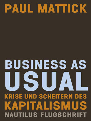 cover image of Business as usual